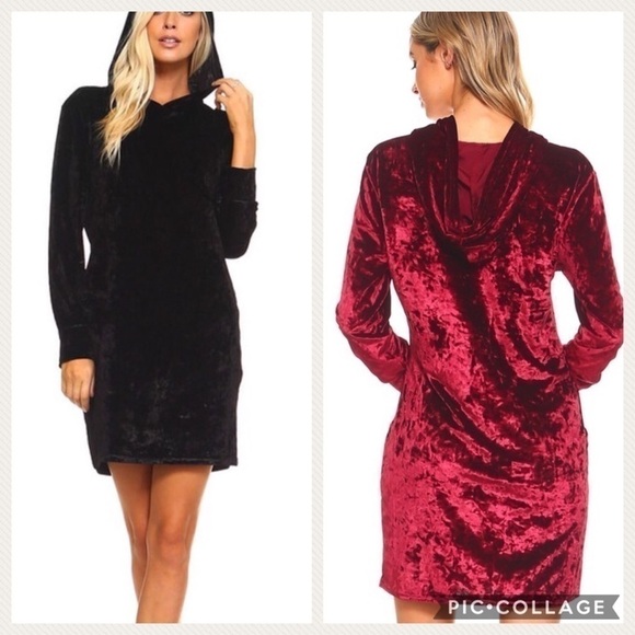 1 Left! Cute! Black Velvet Top w/Pockets - Picture 2 of 6